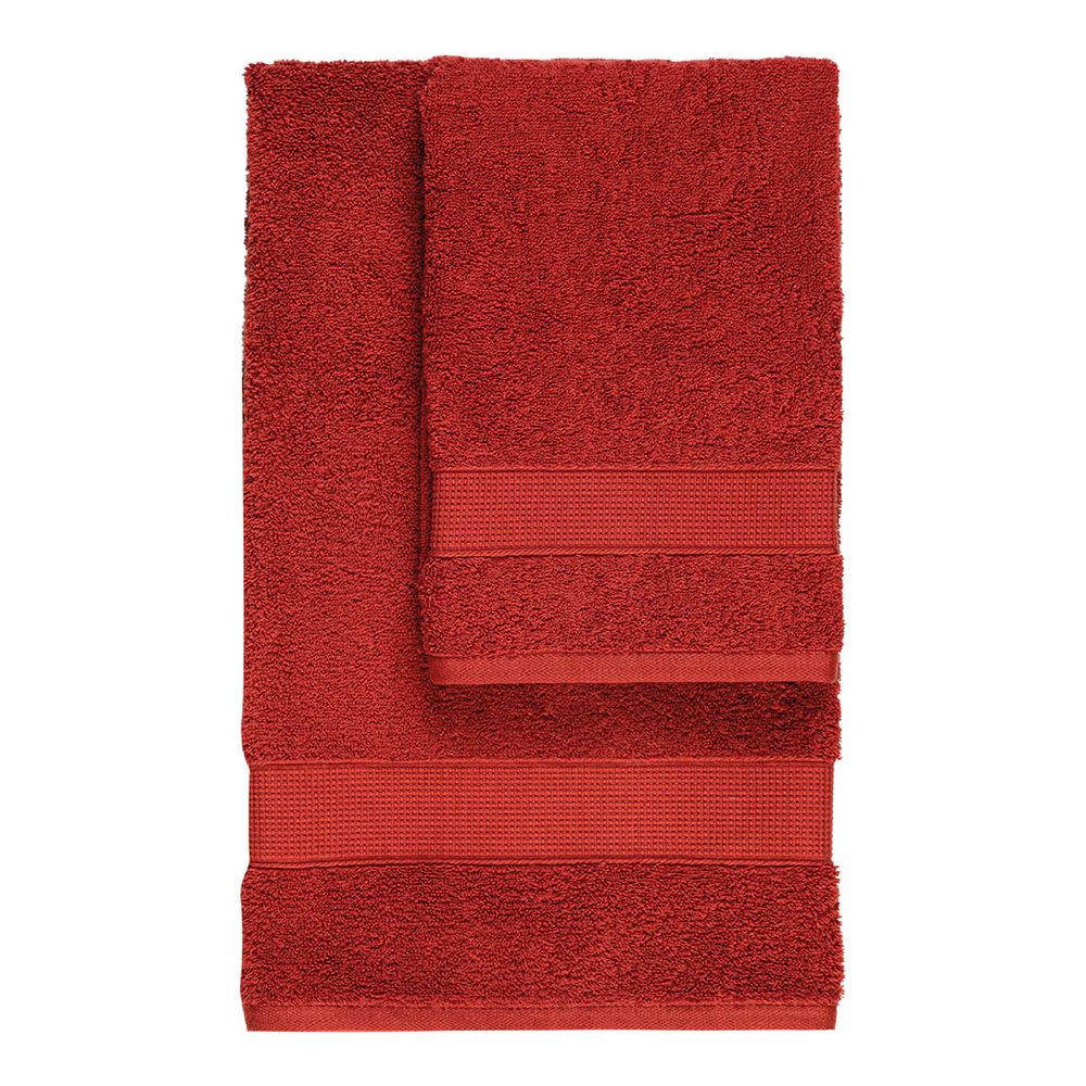 %100 Pamuk Unico Havlu Seti 60x100 + 40x60 cm 560gr/m²
