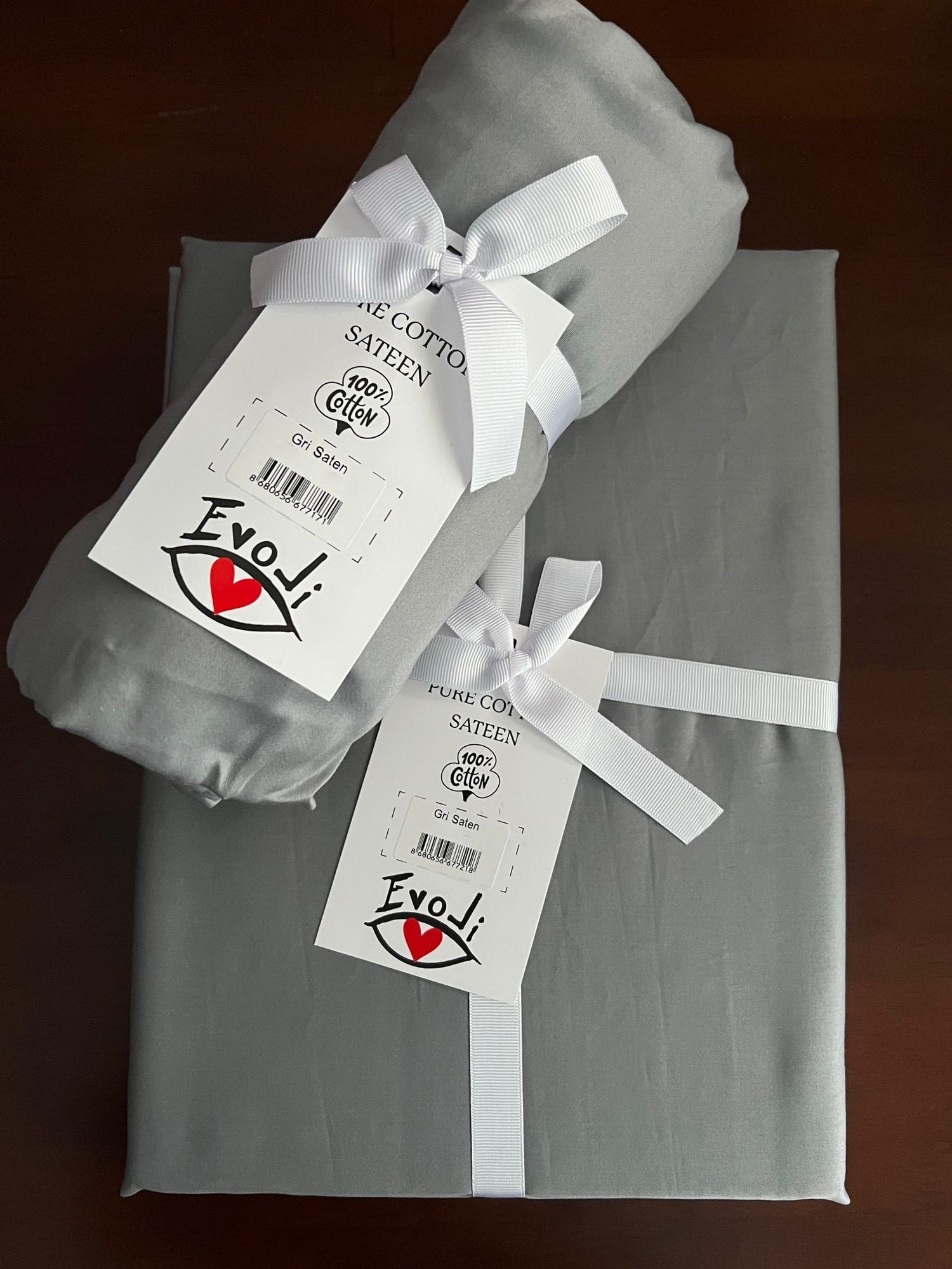 %100 Pamuk Saten Lastikli Tek Kişilik Çarşaf  120x200 cm