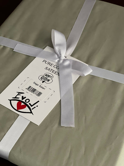 %100 Pamuk Saten Battal Boy Nevresim 240x220 cm