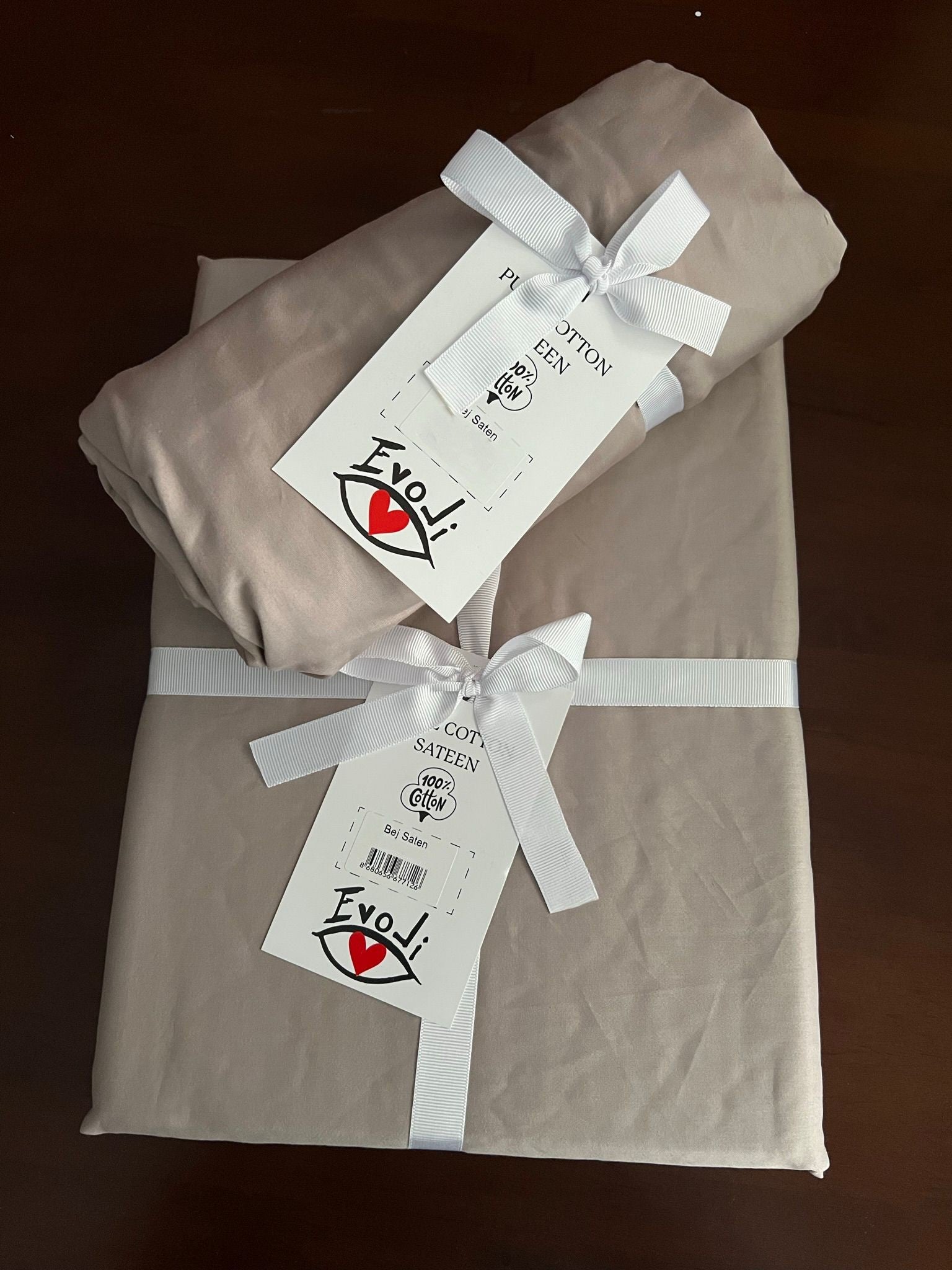 %100 Pamuk Saten Lastikli Tek Kişilik Çarşaf  120x200 cm