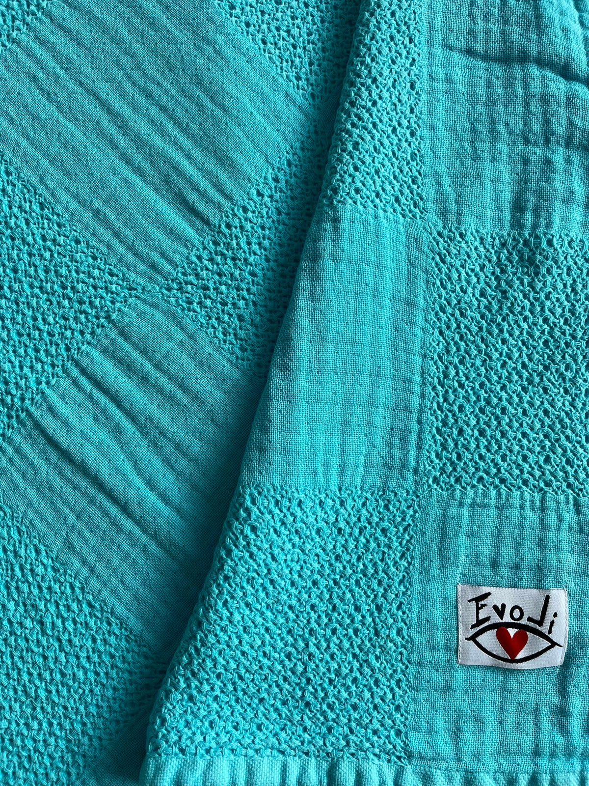 MÜSLİN DANTEL PATCHWORK TEK KİŞİLİK PİKE 190x220 cm