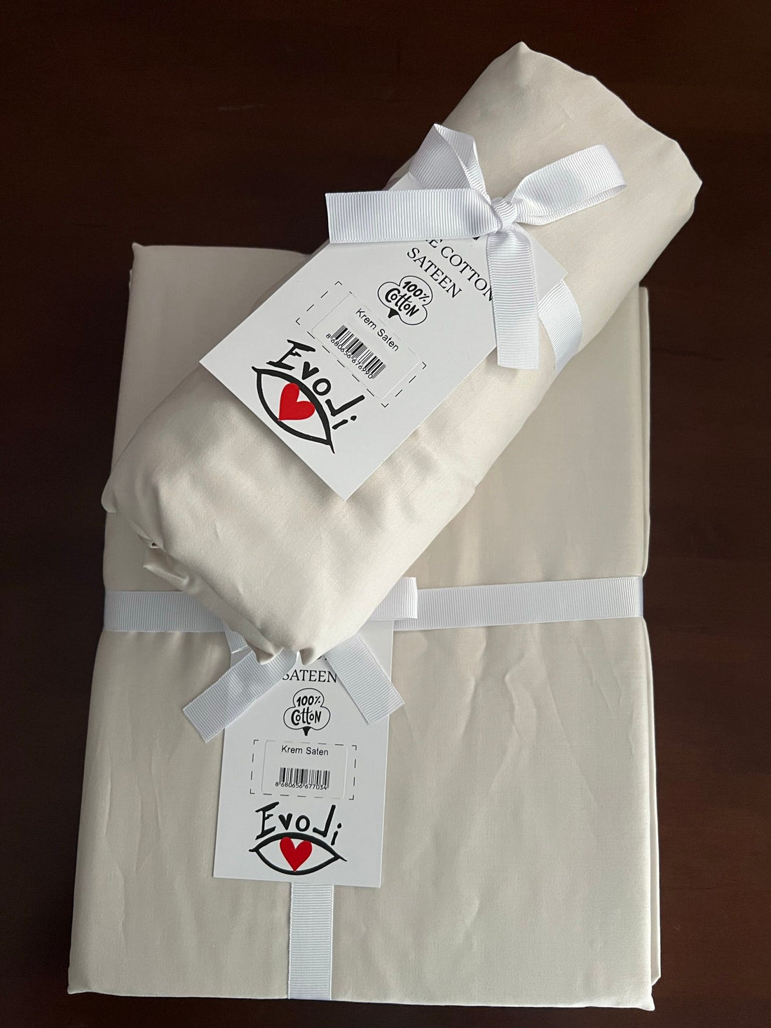 %100 Pamuk Saten Lastikli Tek Kişilik Çarşaf Takımı 200x200 cm