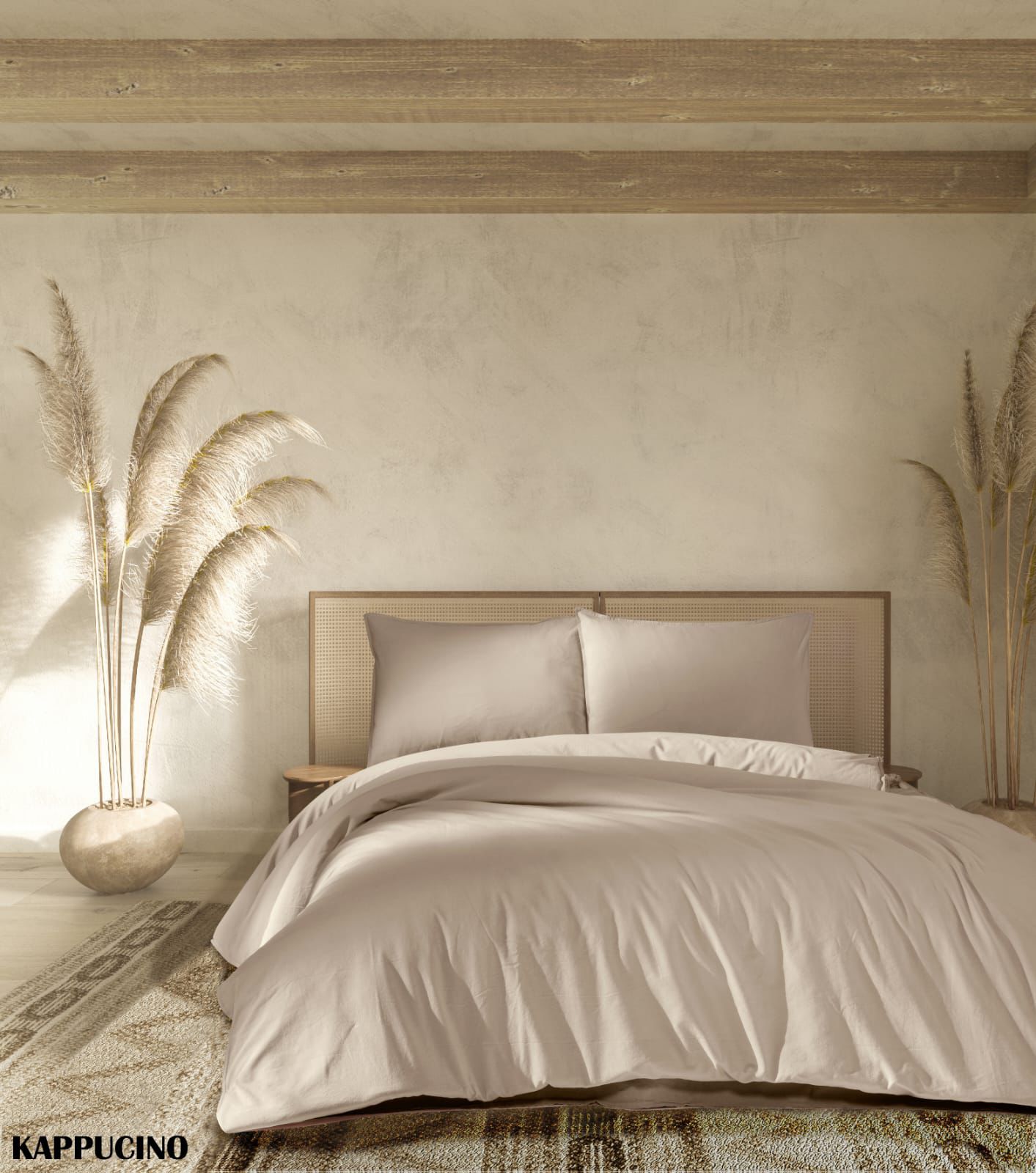 %100 Pamuk Yıkamalı Çift Kişilik Nevresim Takımı 240x260 cm