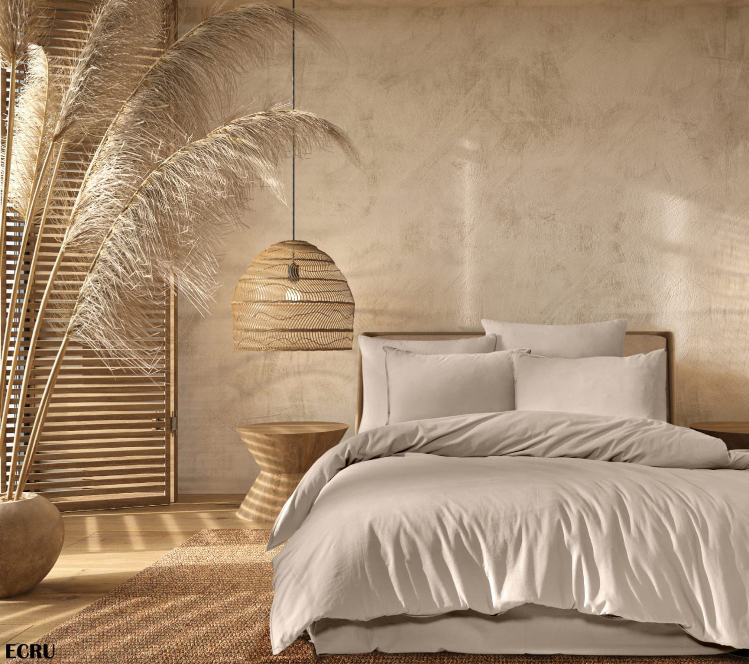 %100 Pamuk Yıkamalı Çift Kişilik Nevresim Takımı 240x260 cm