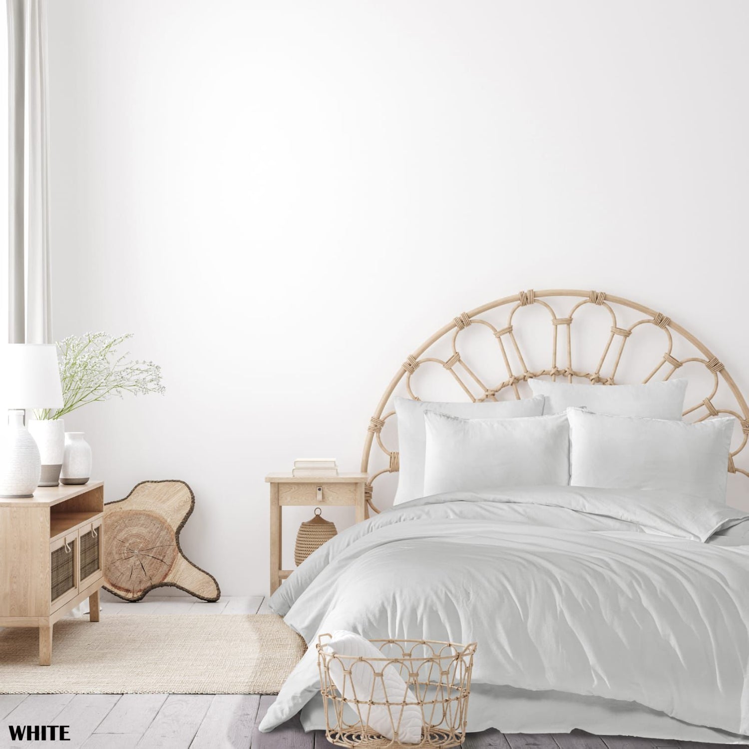 %100 Pamuk Yıkamalı Çift Kişilik Nevresim Takımı 240x260 cm